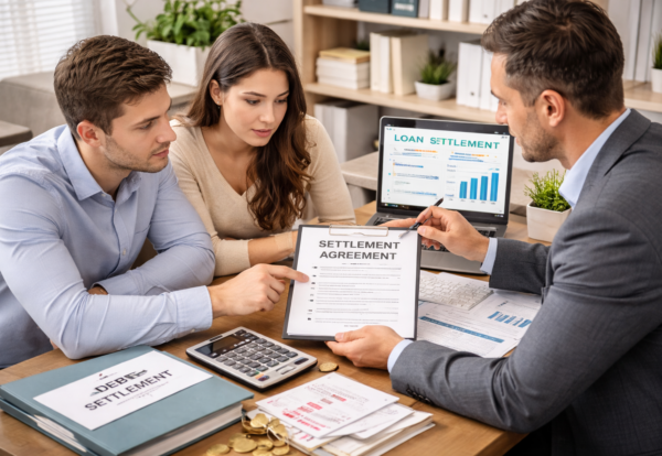 personal loan settlement works step by step