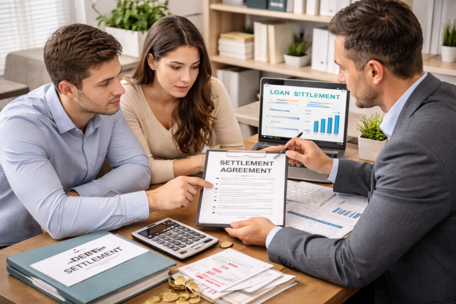 personal loan settlement works step by step